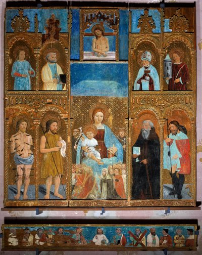 Polyptyque de la Vierge - Unknown artist