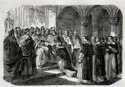 Le pape Adrien II (792-872) remit à l