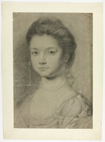 Buste de jeune femme - Unknown artist