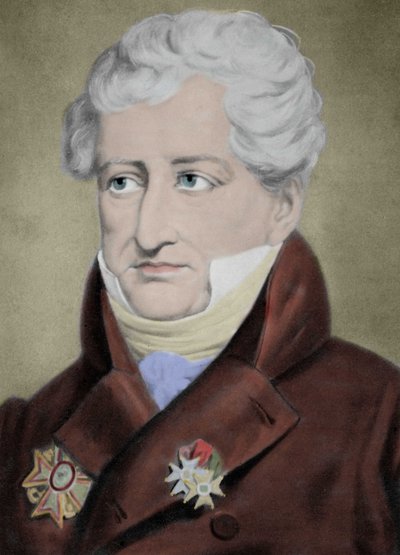 Portrait du baron Georges Cuvier (1769-1832), naturaliste français - Unknown artist