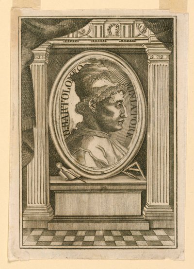 Portrait de Bartolomeo di Miniato (d. 1548) - Unknown artist