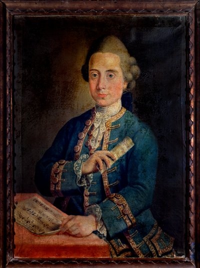Portrait de Benedetto Antonio Maria Puccini, organiste et compositeur italien - Unknown artist