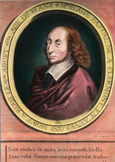 Portrait de Blaise Pascal - Unknown artist