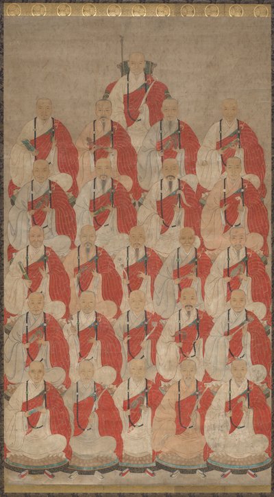 Portrait de moines bouddhistes de la secte Obaku - Unknown artist