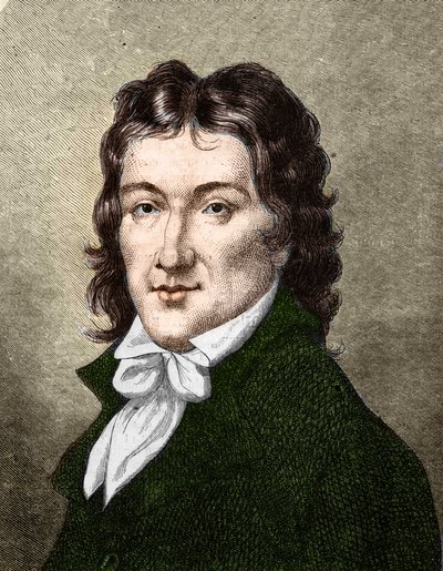 Portrait de Camille Desmoulins (1760-1794), homme politique français. - Unknown artist