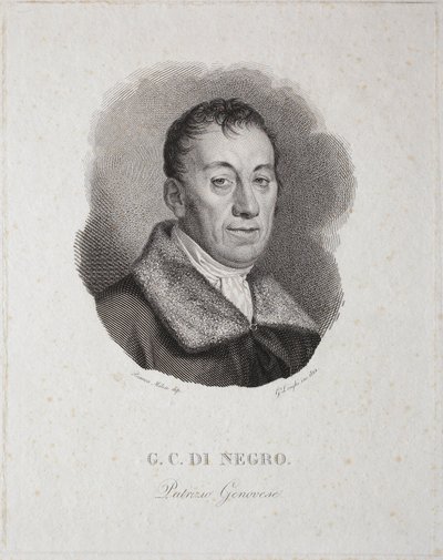 Portrait de Carlo Di Negro - Unknown artist