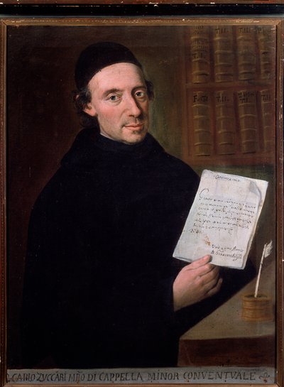 Portrait de Carlo Zuccari (1704-1792) compositeur et violoniste italien - Unknown artist