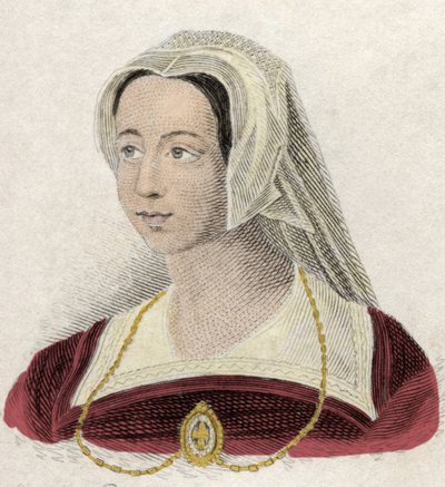 Portrait de Catherine Parr (ou Parre) - Unknown artist