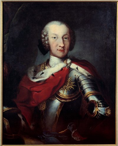 Portrait de Charles Emmanuel III (1701-1773) Duc de Savoie, Roi de Sardaigne, Grand Maître de l