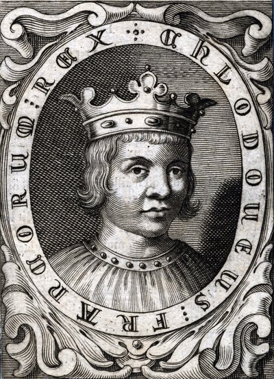 Portrait de Clovis III (? - 695), Roi d