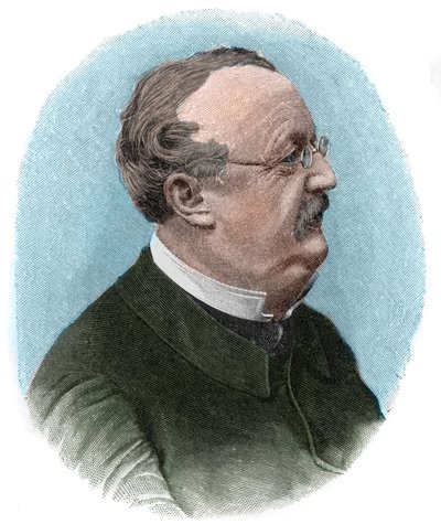 Portrait de Conrad (Konrad) Ferdinand Meyer (1825-1898) poète et écrivain suisse en allemand. - Unknown artist