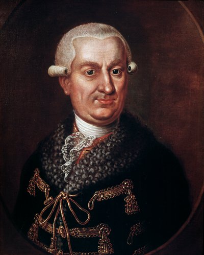 Portrait du comte Franz Anton von Nostitz-Rieneck (1725-1794), fondateur du Théâtre d