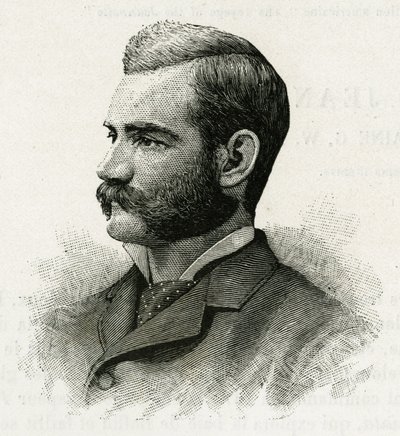 Portrait de Danenhower, second lieutenant de l