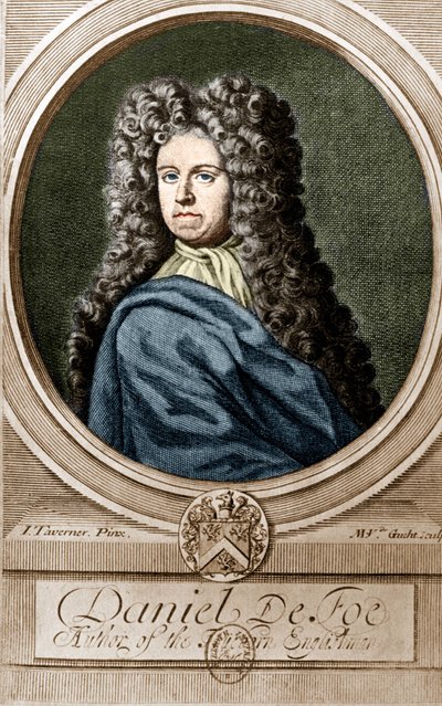 Portrait de Daniel Defoe - Unknown artist