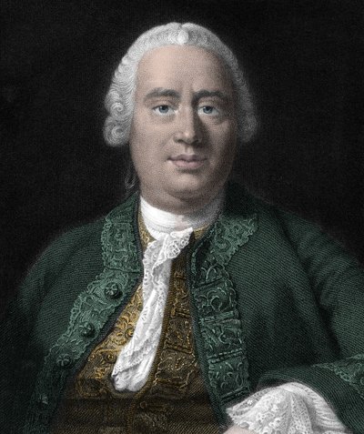 Portrait de David Hume, philosophe écossais (1711-1776) - Unknown artist