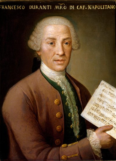 Portrait de Francesco Durante (1684-1755), organiste et maître de la chapelle napolitaine - Unknown artist