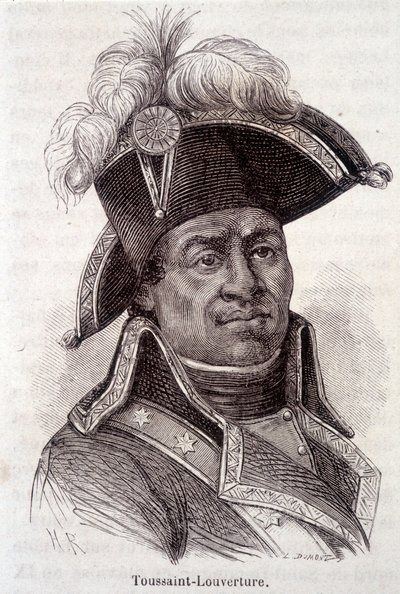 Portrait de François Dominique Toussaint dit "Toussaint-Louverture" - Unknown artist