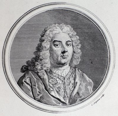 Portrait de Georg Friedrich Handel (gravure) - Unknown artist