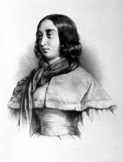 Portrait de George Sand (Aurore Dupin, baronne Dudevant) (1804-1876) - Unknown artist