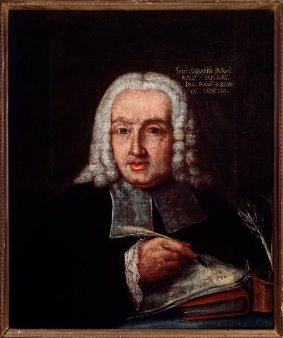 Portrait de Giuseppe Giacomo Saratelli (1714-1762), compositeur et organiste italien - Unknown artist