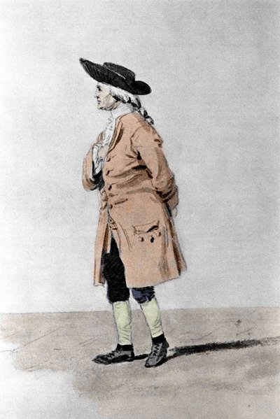 Portrait de Henry Cavendish (1731-1810), philosophe et chimiste anglais. Lithographie, vers 1851. - Unknown artist