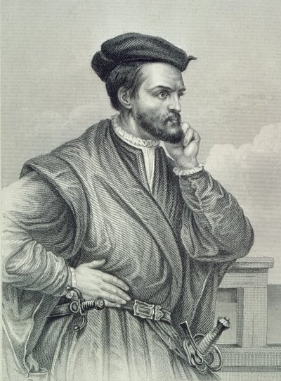 Portrait de Jacques Cartier - Unknown artist
