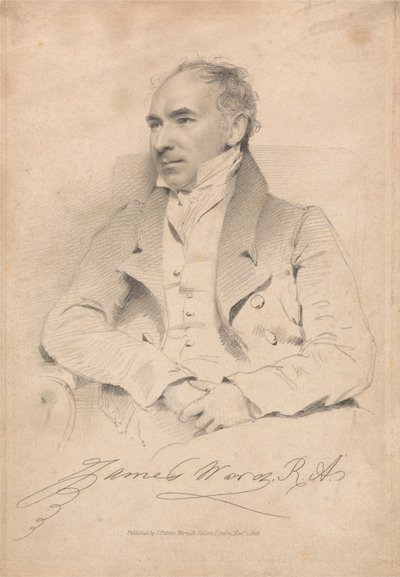 Portrait de James Ward, R. A. - Unknown artist