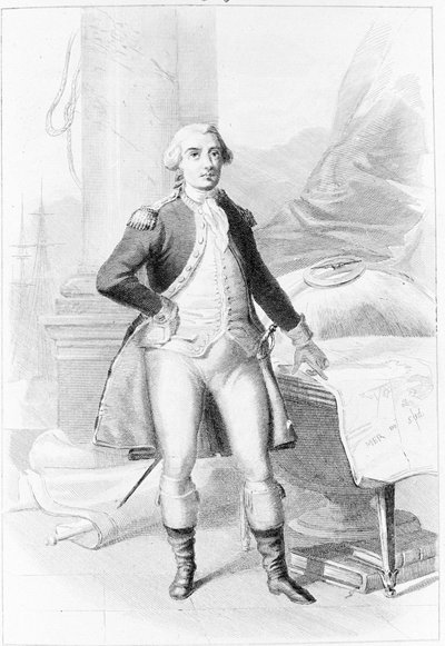 Portrait de Jean-François Galaup, comte de La Pérouse (Jean François Laperouse) - Unknown artist