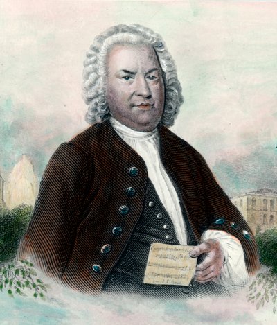 Portrait de Jean-Sébastien Bach - Unknown artist