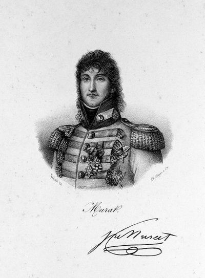 Portrait de Joachim Murat (1767 - 1815), maréchal de France, roi de Naples - Unknown artist