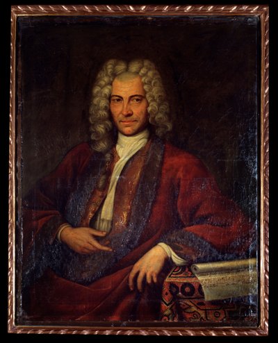 Portrait de Johann Joseph Fux, compositeur autrichien, théoricien de la musique et pédagogue - Unknown artist