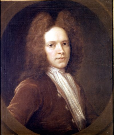 Portrait de John Christopher Pepusch (1667 - 1752) compositeur britannique - Unknown artist