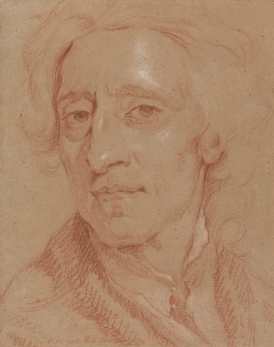 Portrait de John Locke, le philosophe - Unknown artist