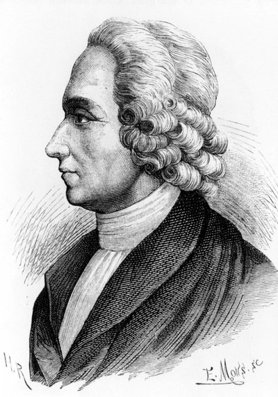 Portrait de Joseph Priestley (1733 - 1804), chimiste et théologien britannique. Gravure du 19ème siècle - Unknown artist