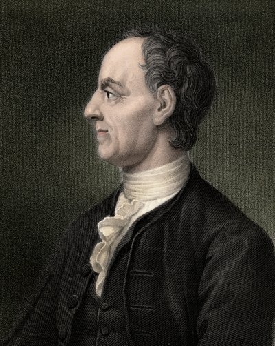 Portrait de Leon (Leonhard) Euler (1707-1783), mathématicien suisse - Unknown artist