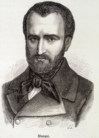 Portrait de Louis Auguste Blanqui (1805-1881) théoricien socialiste et révolutionnaire français - Unknown artist