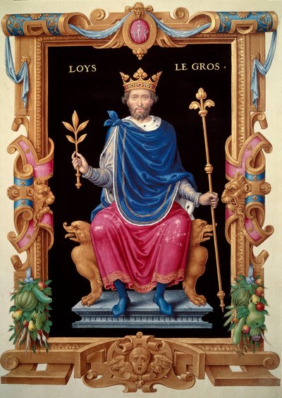 Portrait de Louis VI dit "le Gros" - Unknown artist