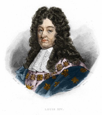 Portrait de Louis XIV (1638 - 1715), roi de France. - Unknown artist
