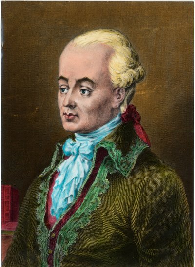 Portrait de Luc de Clapiers, marquis de Vauvenargues (gravure du 18e siècle) - Unknown artist