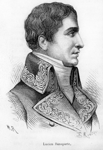 Portrait de Lucien Bonaparte (1775-1840), deuxième frère de Napoléon Bonaparte - Unknown artist