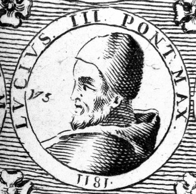Portrait de Lucius III (? - 1185). - Unknown artist