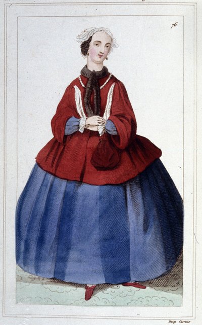 Portrait de Marguerite de LUSSAN femme de lettres française (1682-1758). - Unknown artist