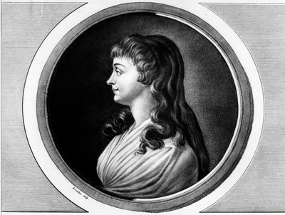 Portrait de Marie-Jeanne Phelippon, épouse de Roland de La Platière dite « Madame Roland » - Unknown artist