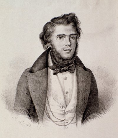 Portrait de Michele Rapetti (gravure) - Unknown artist