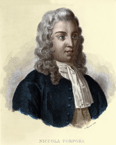 Portrait de Nicola Antonio Porpora, compositeur italien (1686-1768) - Unknown artist