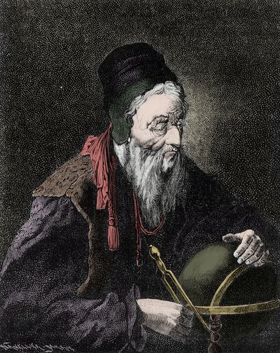 Portrait de Nostradamus (gravure) - Unknown artist