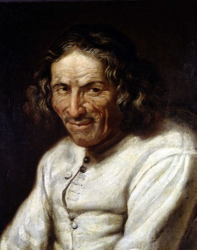 Portrait de Paul Scarron (1610 - 1660), écrivain - huile sur toile, musée de Tessée, Le Mans - Unknown artist