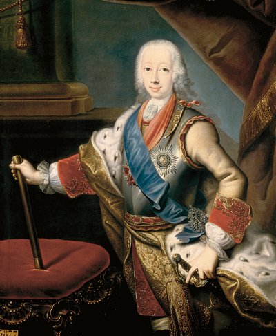 Portrait de Pierre III de Russie - Unknown artist