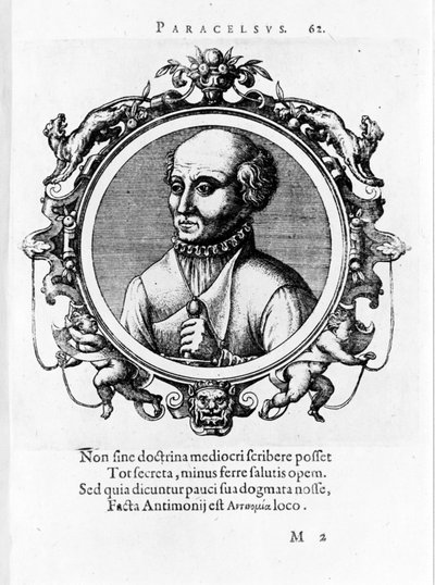 Portrait de Philippus Aureolus Theophrastus Bombastus von Hohenheim Paracelse - Unknown artist