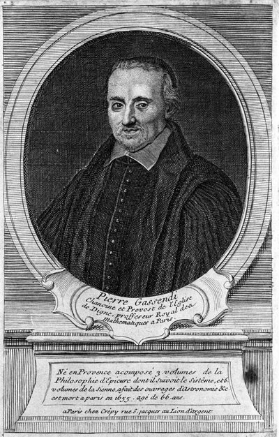 Portrait de Pierre Gassendi (1592 - 1655), philosophe et érudit. - Unknown artist